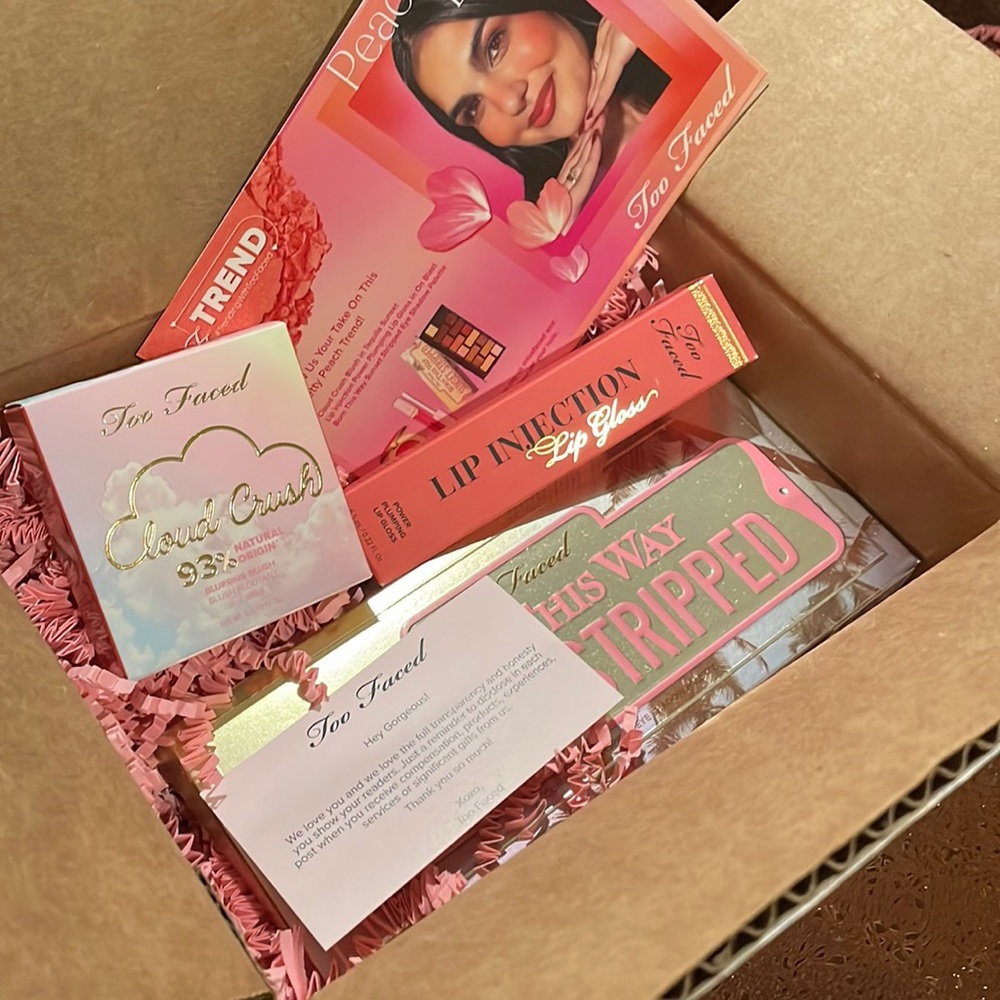 Too faced PR
